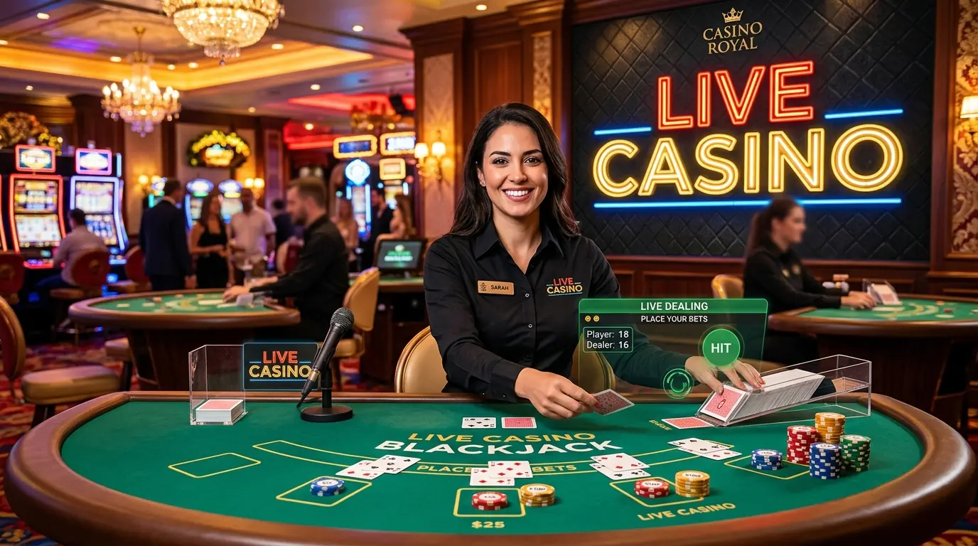 Live Casino bei Rizk casino
